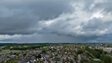 Forse buien, gisteravond boven Zuid-Holland - Simone Wiersma