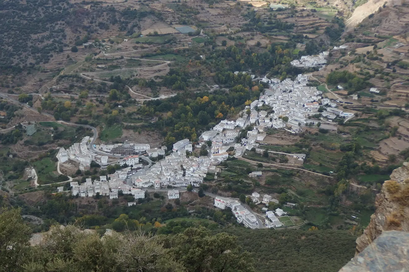 Het plaatsje Trevelez in de Alpujarras - Wikipedia