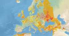 De Europese droogtekaart - European Drought Observatory / Copernicus