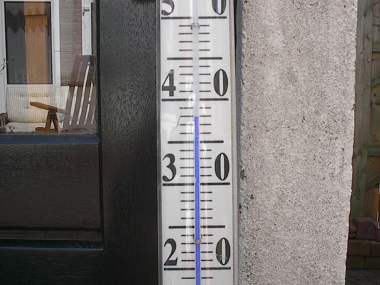 Op 12 augustus werd het in onze tuin even 38 graden - Reinout van den Born