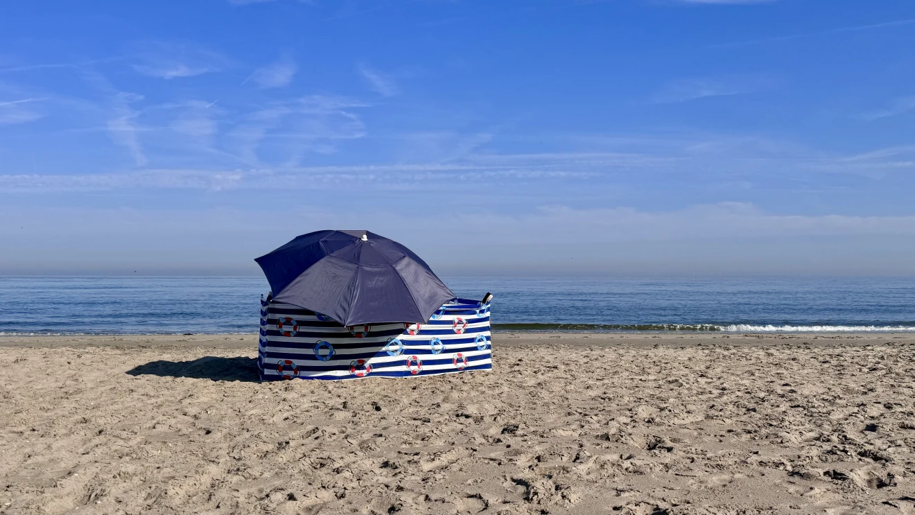 Het was dinsdag een absolute stranddag in Nederland - Jolanda Bakker