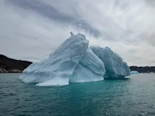 Een ijsberg op de Heilbotfjord - Pieter Bliek