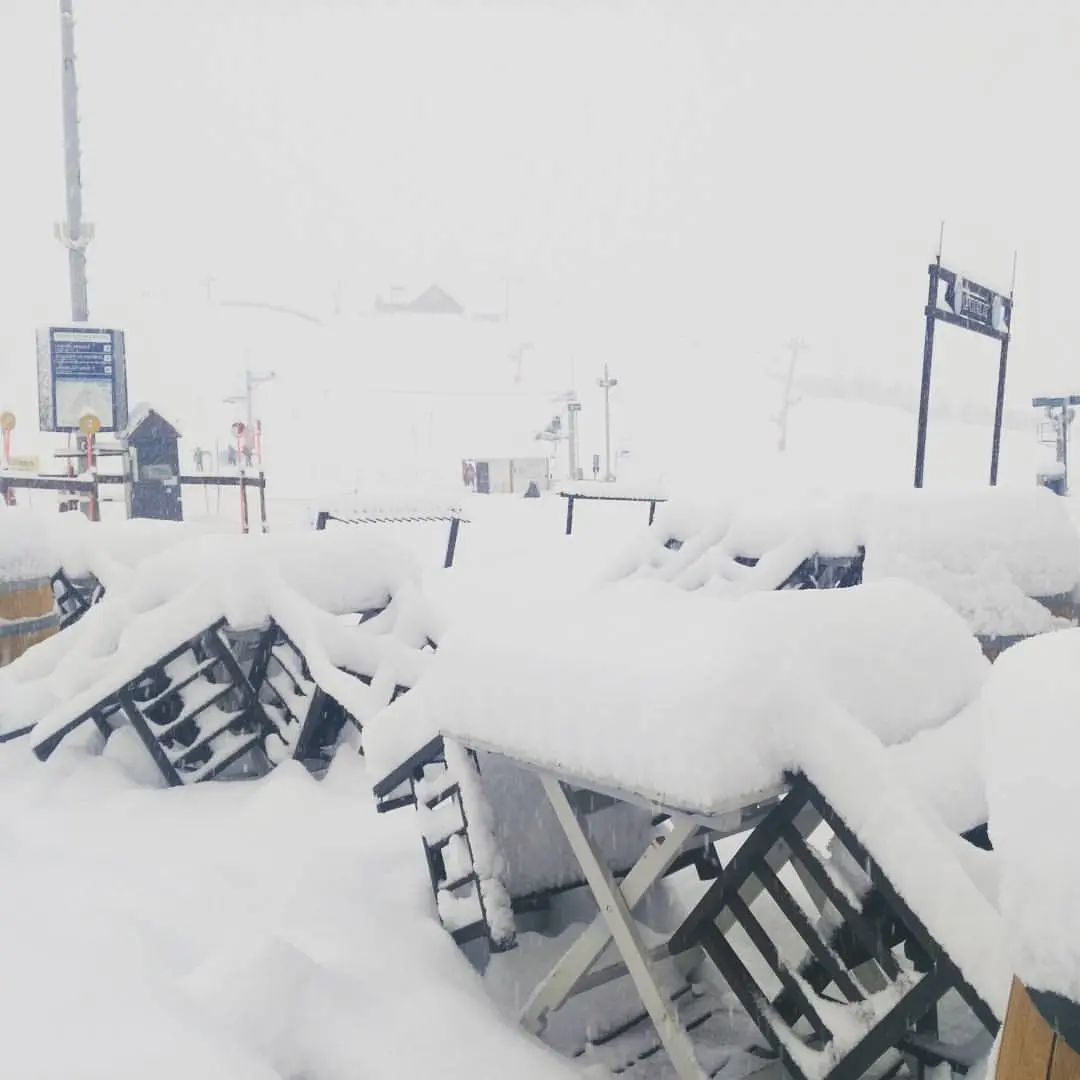 Sneeuw in Las Leñas in Argentinië - Luke Shelley.