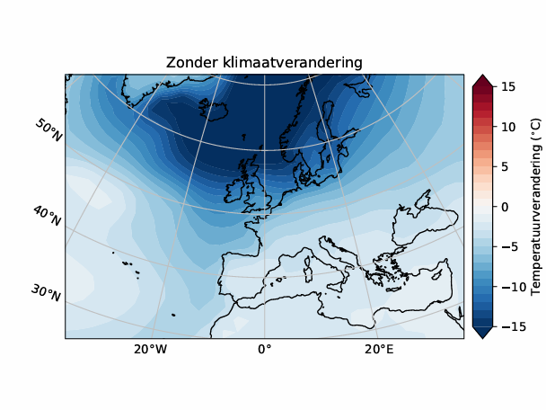 Zonder klimaatverandering Nederland