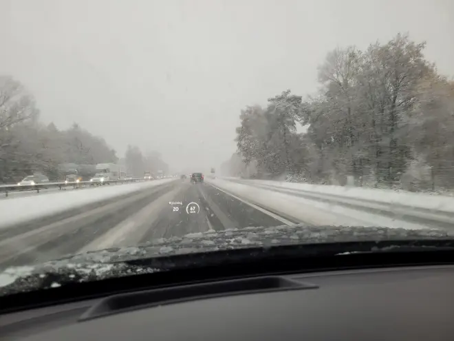 Sneeuw bij Eindhoven en Valkenswaard - Klaas Dros