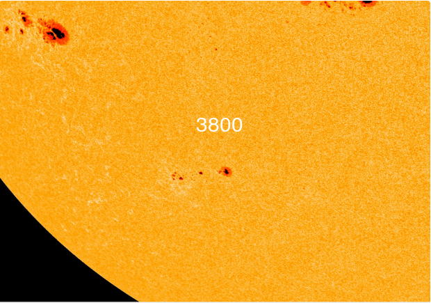 De nieuwe groep zonnevlekken - SDO / HMI