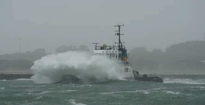 Sleepboot Texelbank in de Maasmonding - Kees Torn