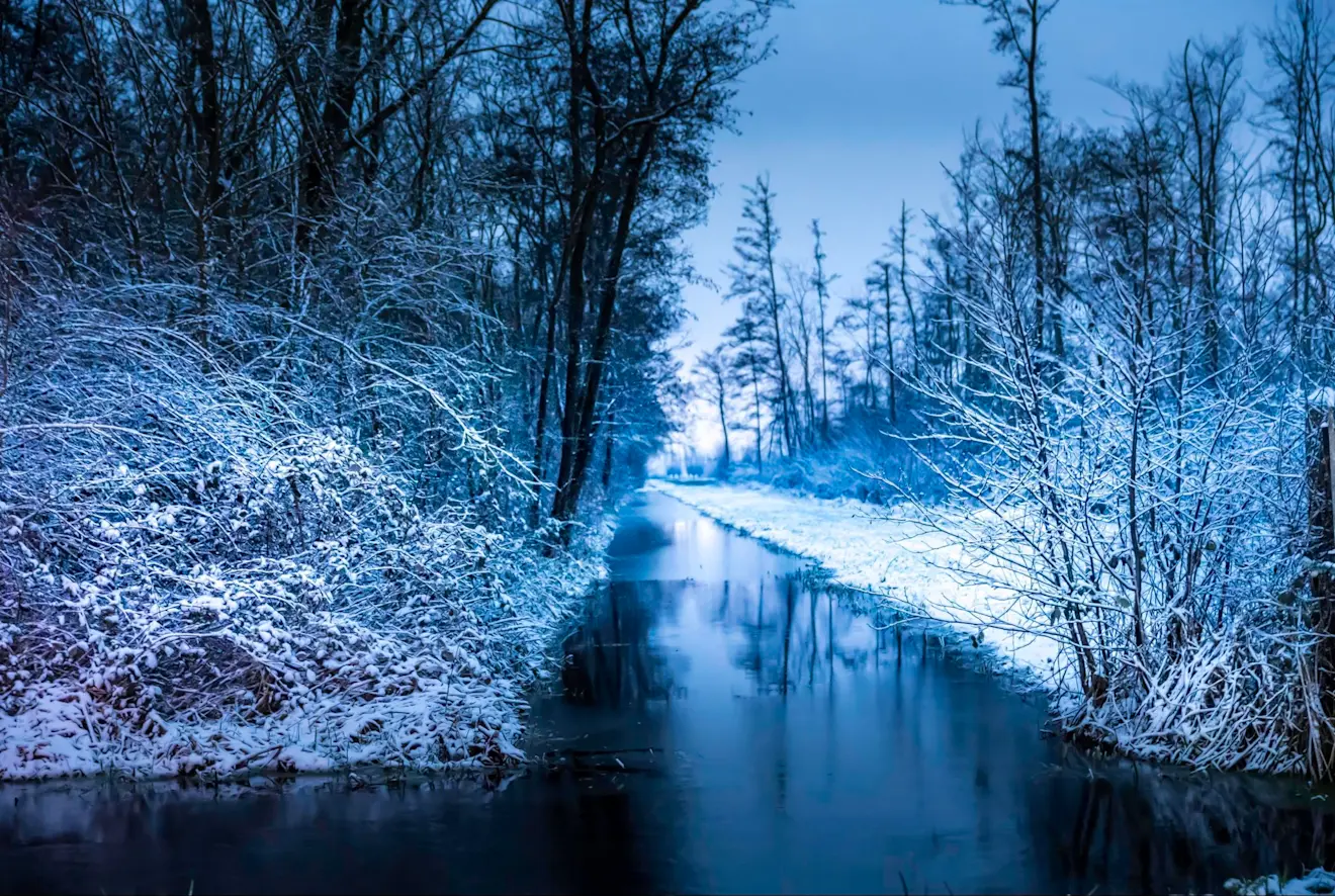 Sneeuw in Leerdam - John Oomen