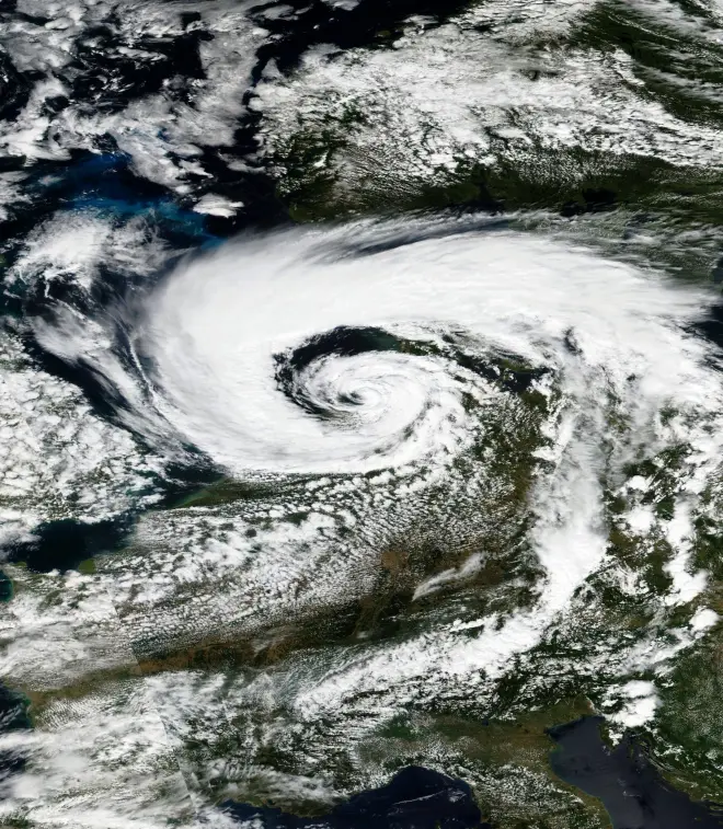 Het satellietbeeld van Poly op 5 juli 2023 - NASA