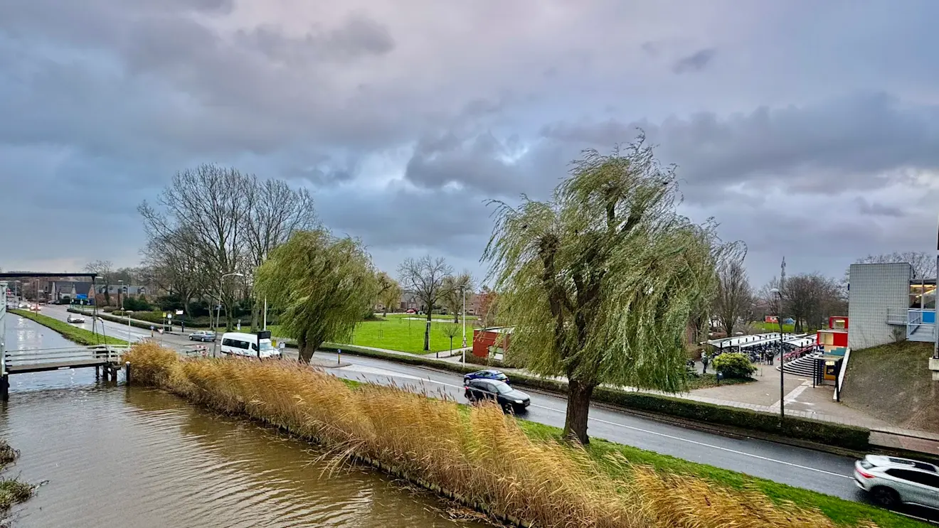 Wolken en wind bepaalden het weerbeeld vanochtend - Jolanda Bakker