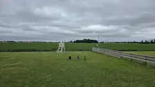 Het was vanochtend in het noordoosten van het land erg grijs met af en toe een beetje motregen - Jannes Wiersema
