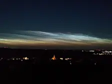Lichtende nachtwolken, gezien vanuit Vaals - Carlos Sour