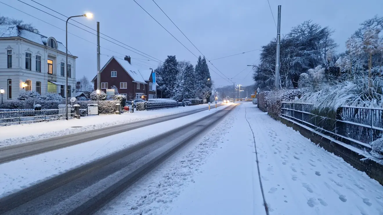 Sneeuw in Velp - Reinout van den Born