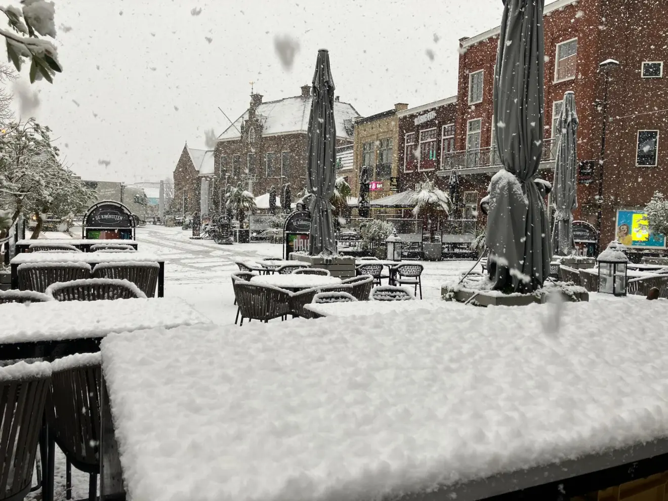 Sneeuw in Haaksbergen - Erwin Lankheet