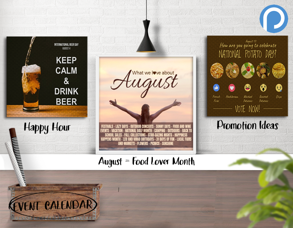 August marketing event calendar | POS Online