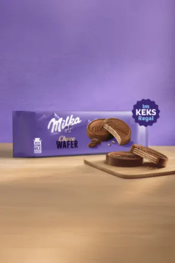 Entdecke Milka! | Milka Choco Wafer 150g