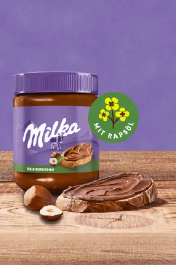 Entdecke Milka! | Milka Haselnusscreme – dein zarter Start