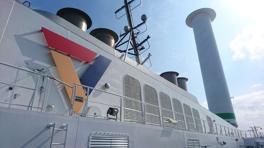 Scandlines prepares sister ferry M/V Berlin for installation of Norsepower Rotor Sail
