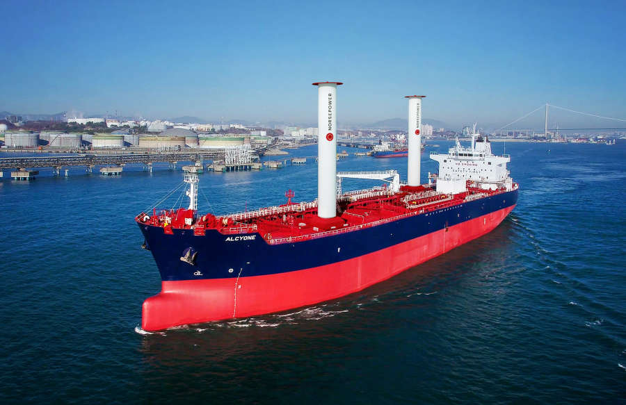  Norsepower signs agreement with Socatra to install two Rotor Sails™️ on MR Tanker
