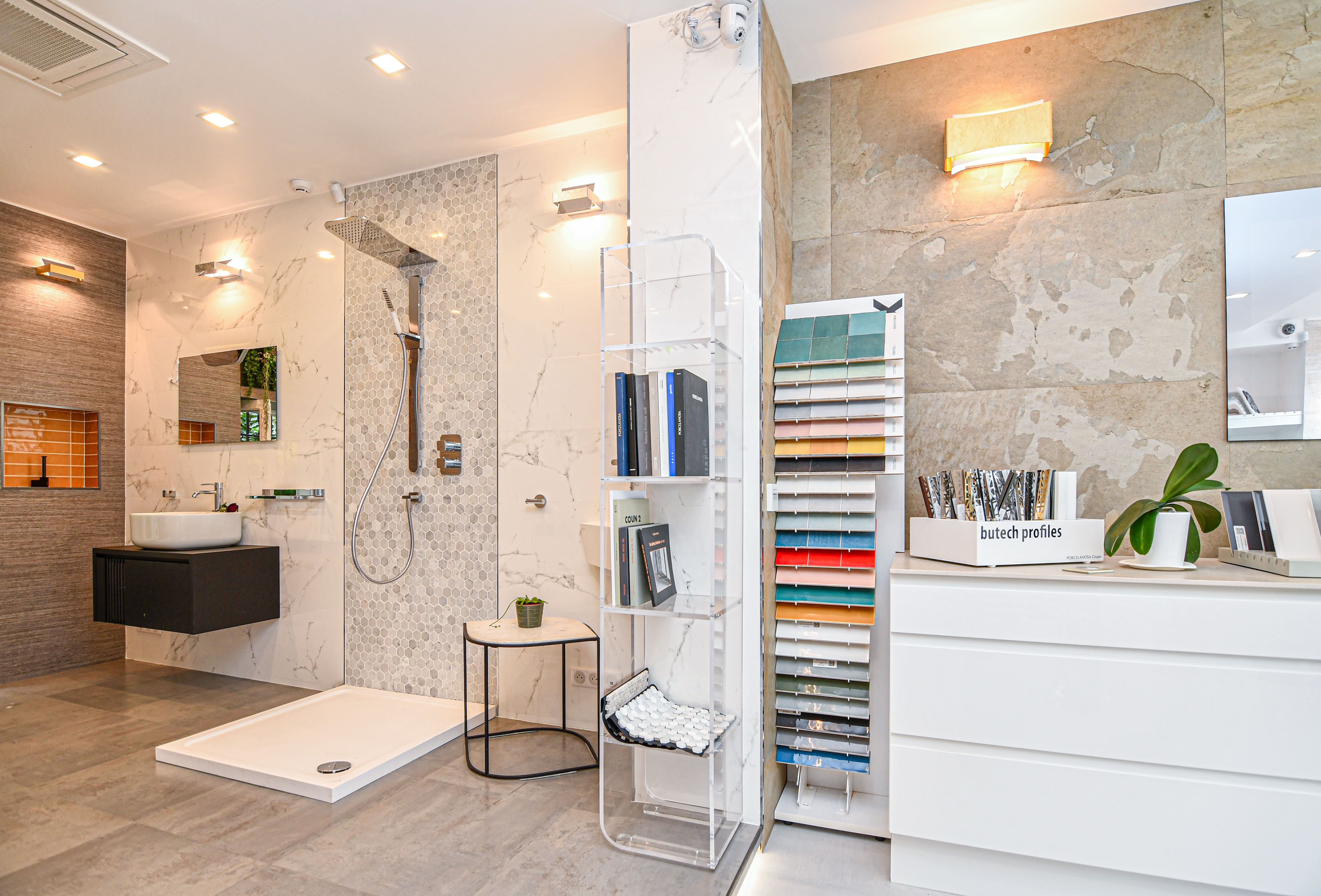 herlea btp images showroom produits salle de bain porcelanosa