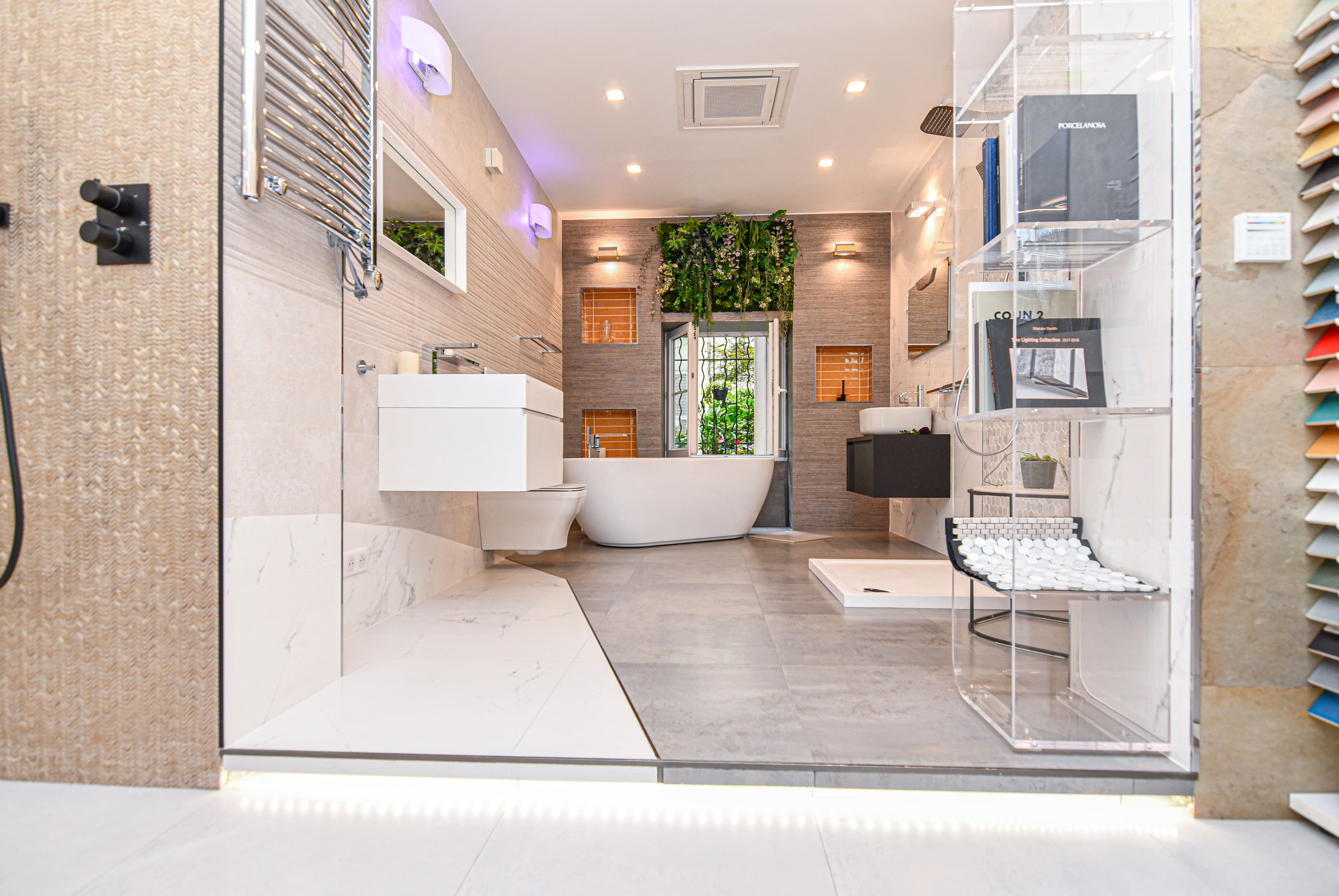 herlea btp images showroom produits salle de bain porcelanosa