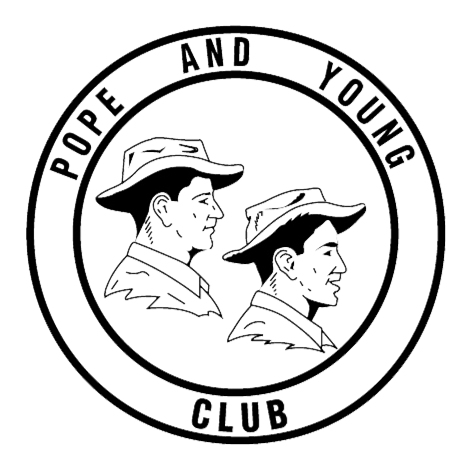 Pope and Young Club logo