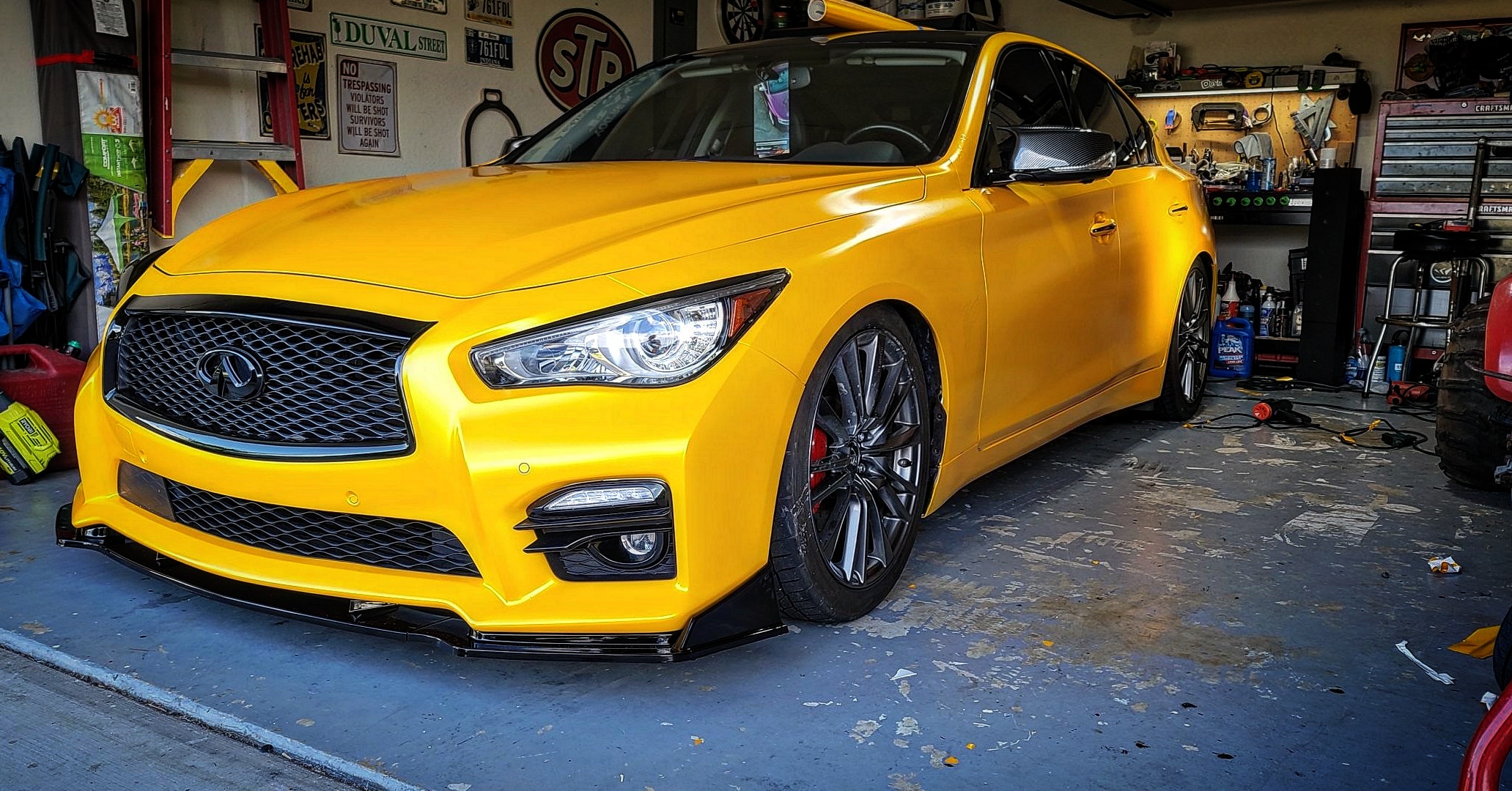 Izzy Q50 Teckwrap Yellow