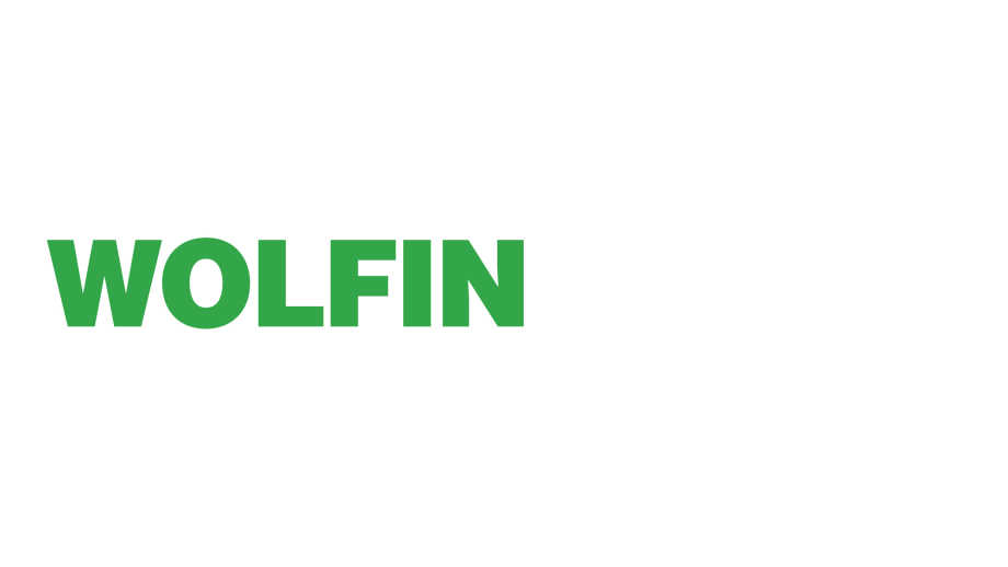 Das Logo von Wolfin.