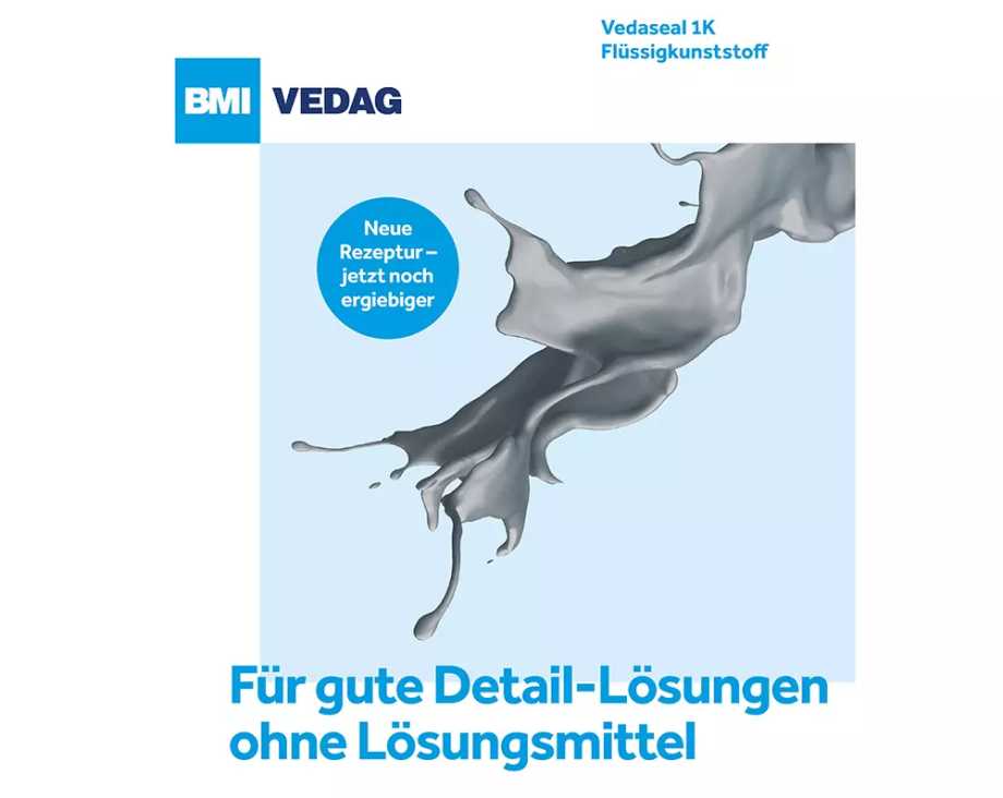 VEDAG VEDASEAL 1k 6kg Flüssig-Kunststoff Hellgrau
