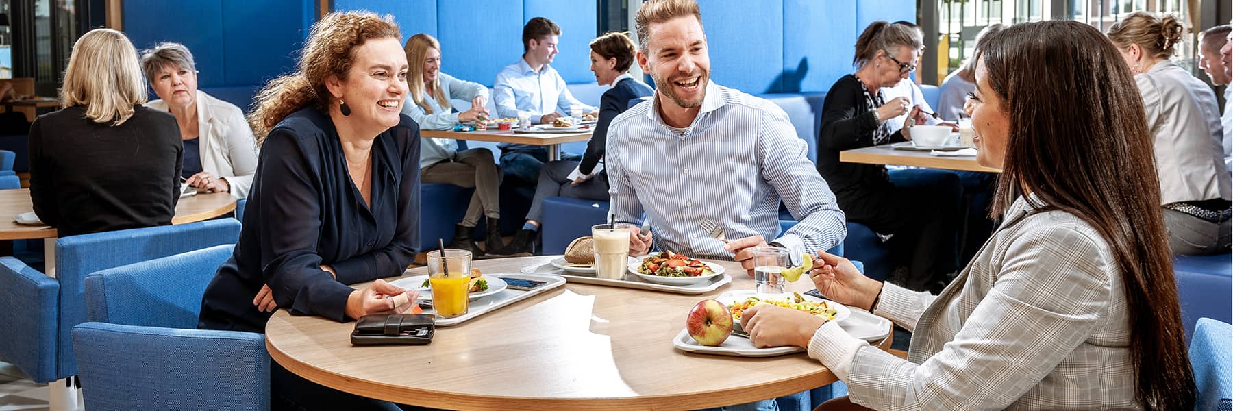 Werken op het hoofdkantoor