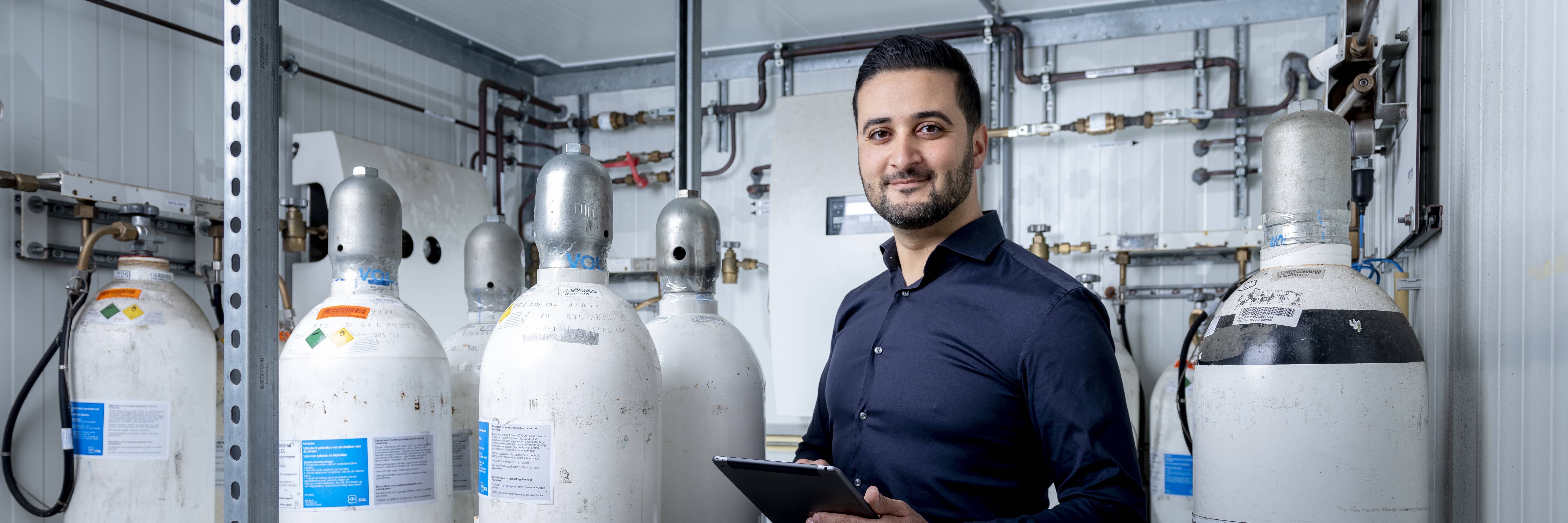 Siwer controleert gasopslag