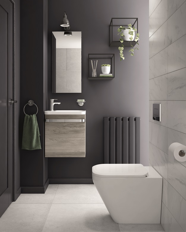 Big Ideas for Small Cloakrooms - Love Chic Living