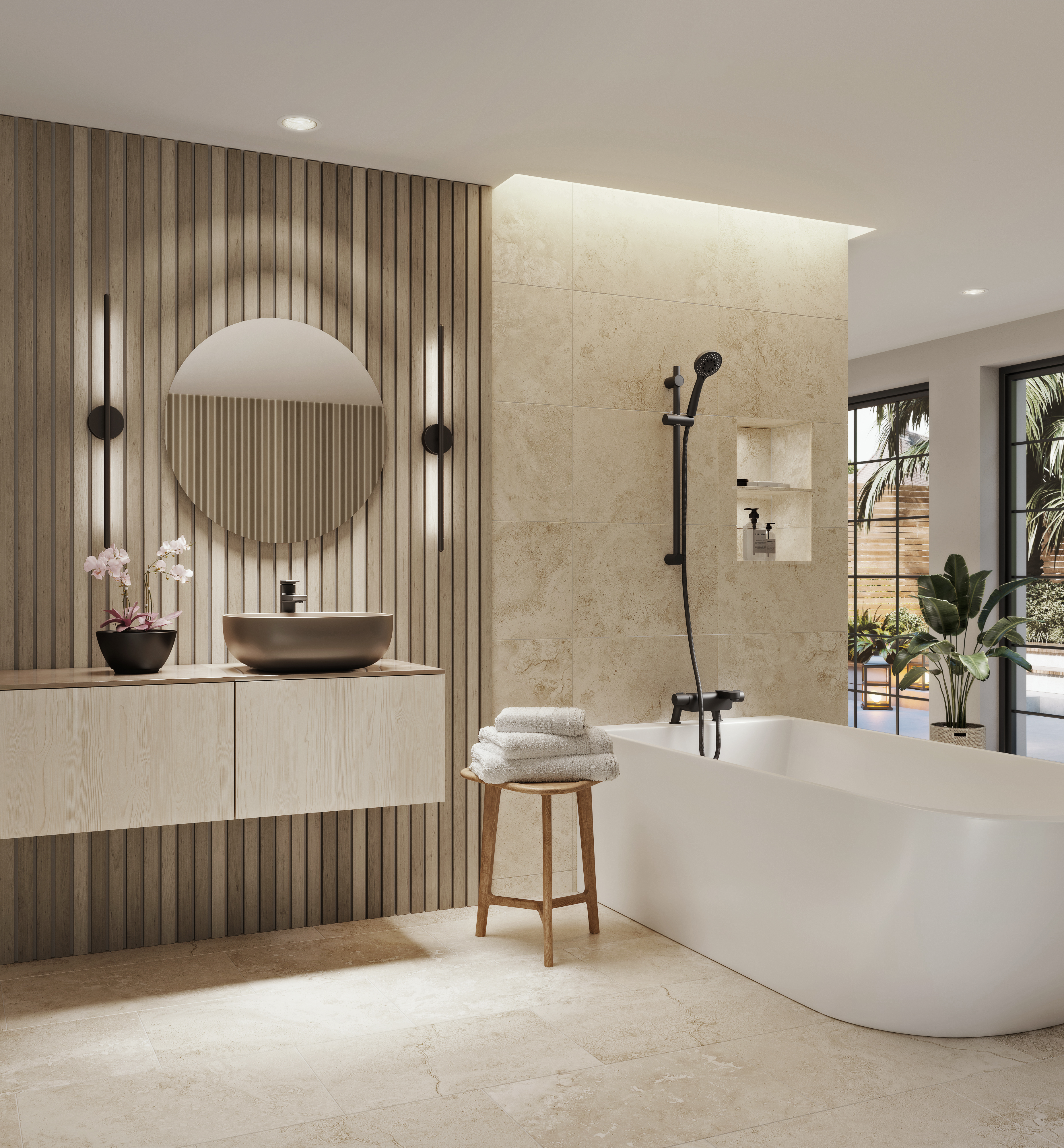 Lavish Spa Bathroom Ideas