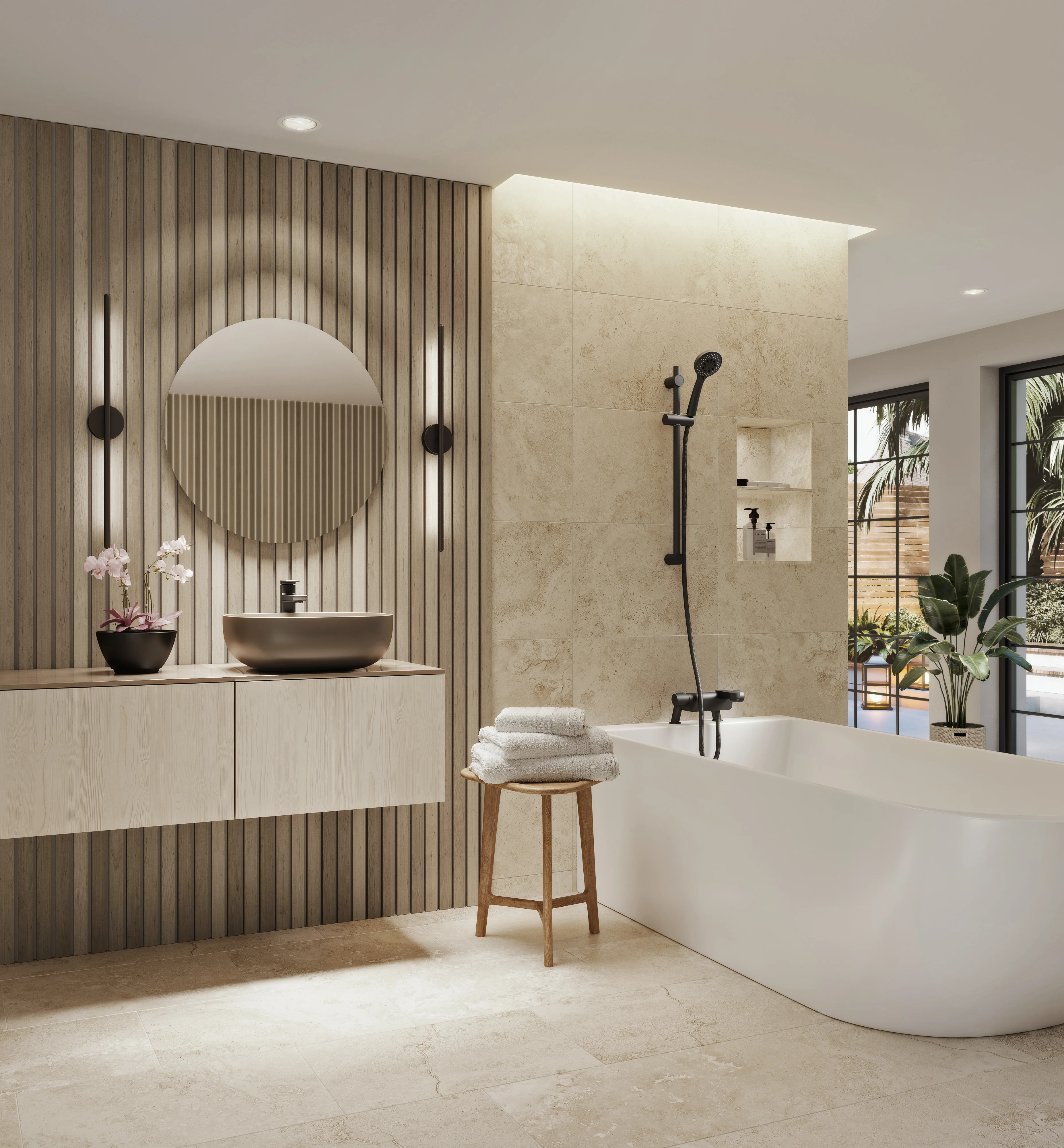 4 Easy Ways to Create a Spa Bathroom, How to turn your bathroom into a spa