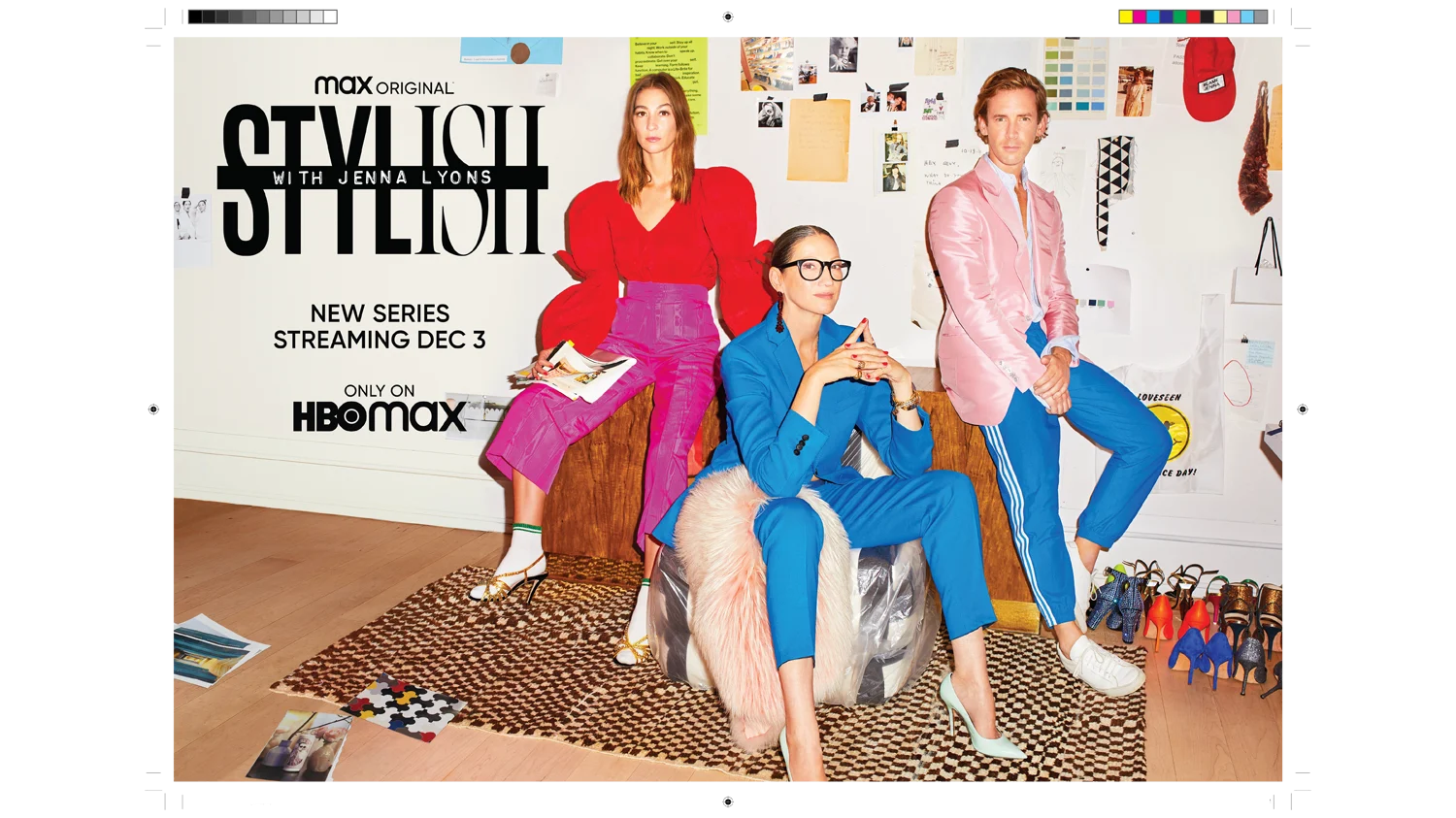 Jenna Lyons is an internationally recognized style icon with a brand new reality show on HBOMax. BGSTR was excited to have the opportunity to flex our print capabilities from magazines to billboards in creating a number of different deliverables to promote the show.