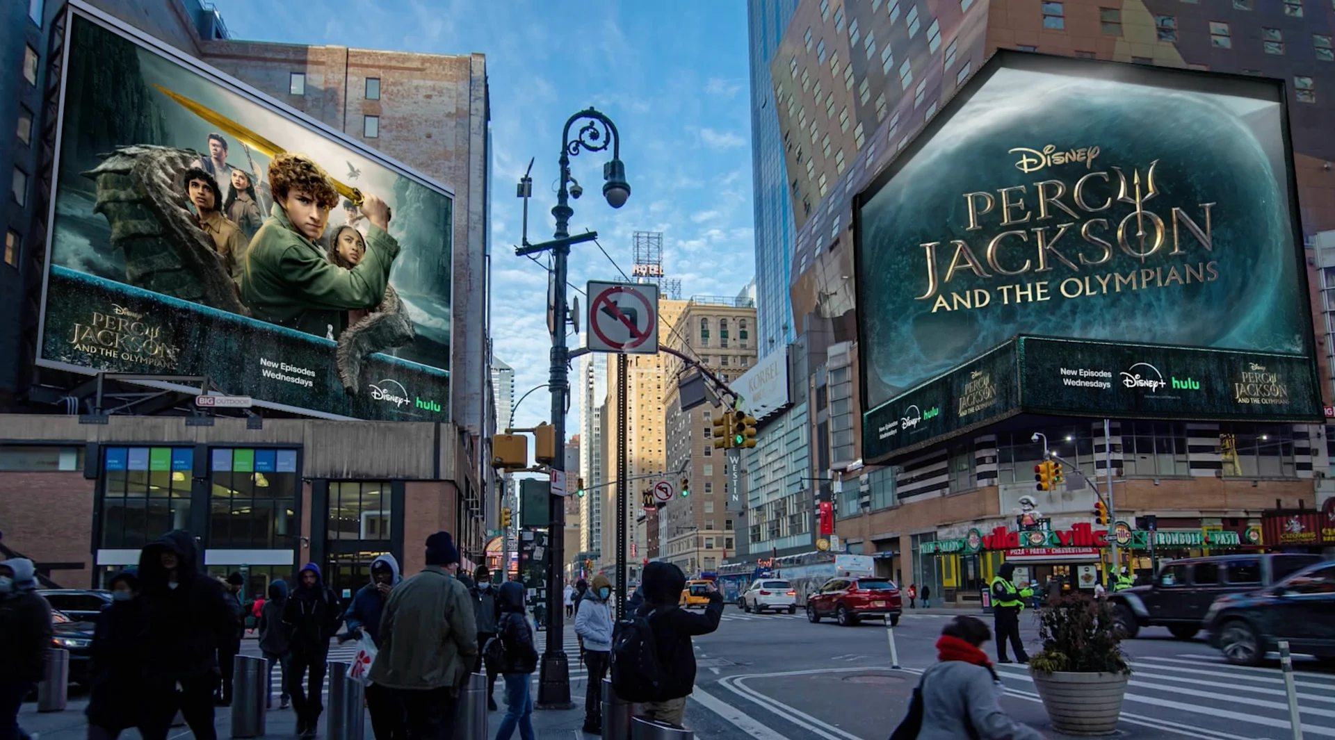 Disney+ - Percy Jackson OOH