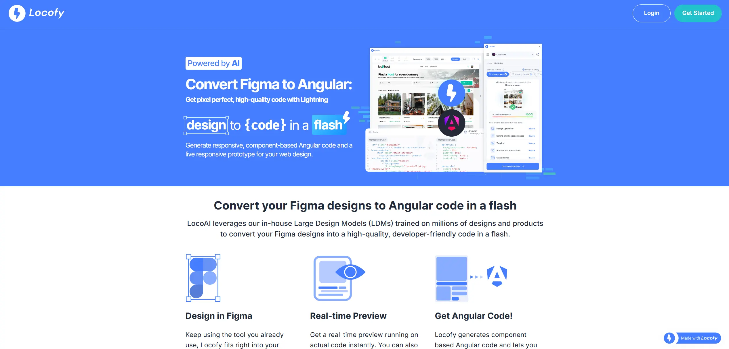 Locofy Tool for Convert Figma to Angular