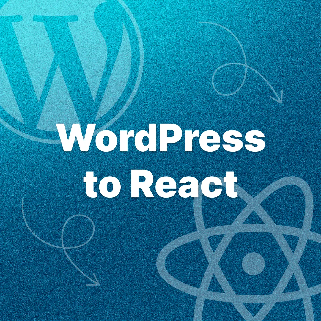 WordPress To React Hero Square