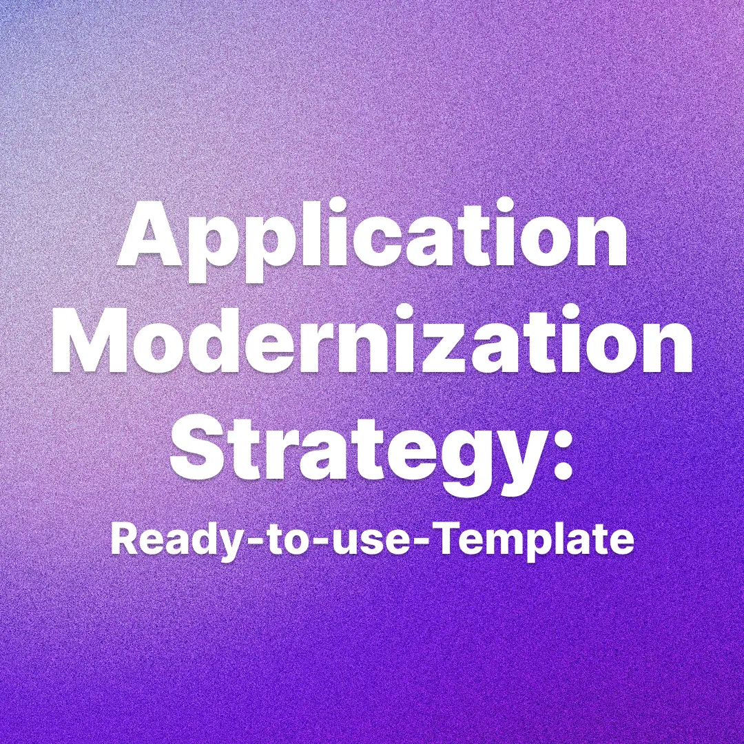 Application Modernization Strategy Hero - Square