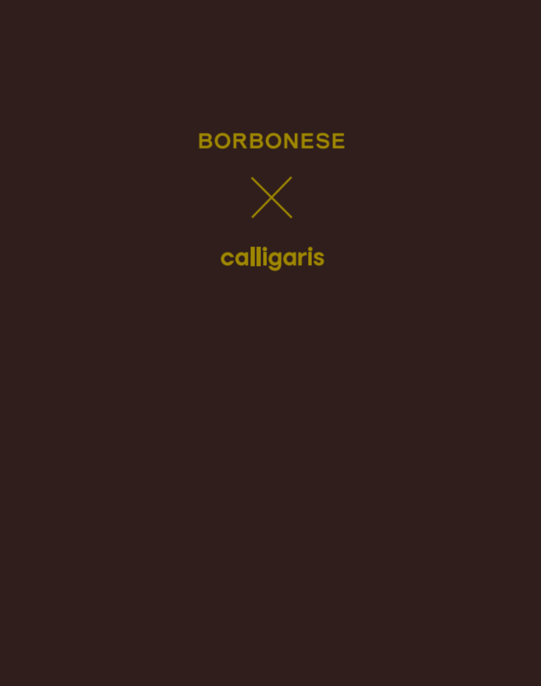 Borbonese x Calligaris