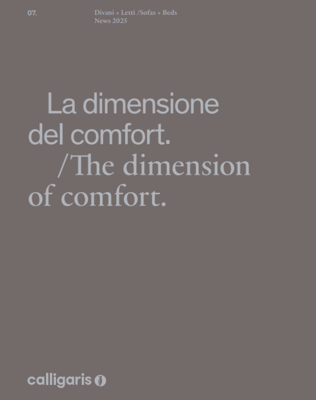 Calligaris News Sofas & Beds
