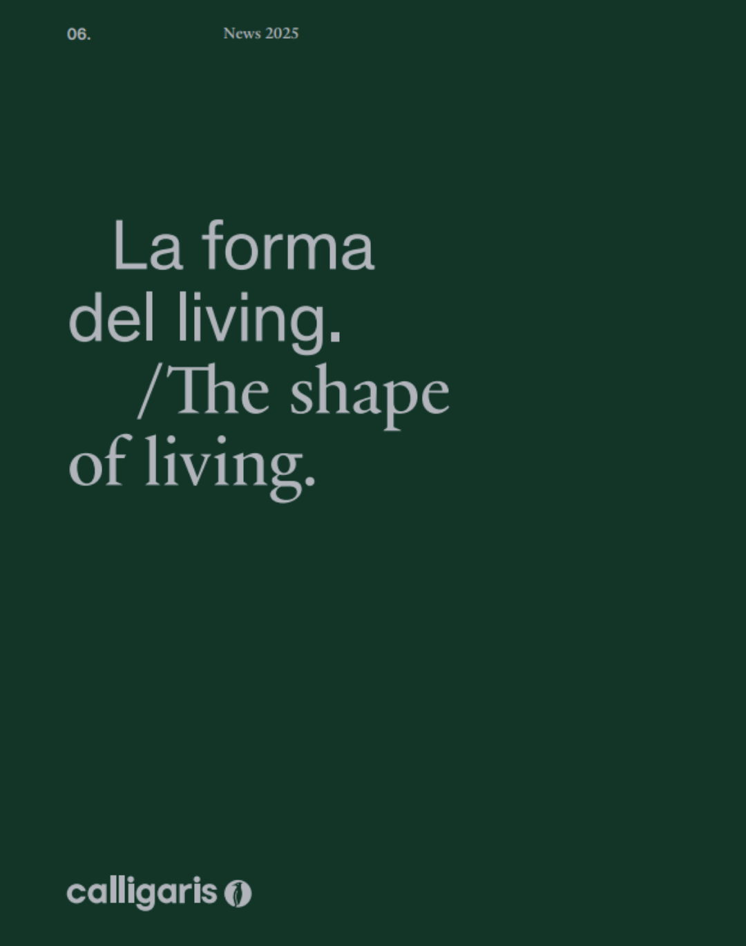 Calligaris News 2025