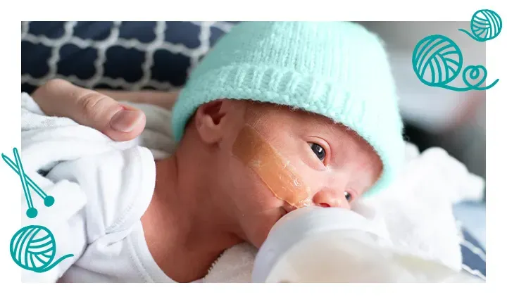 Bonnet Bébé tricoté – Coton, Modèles