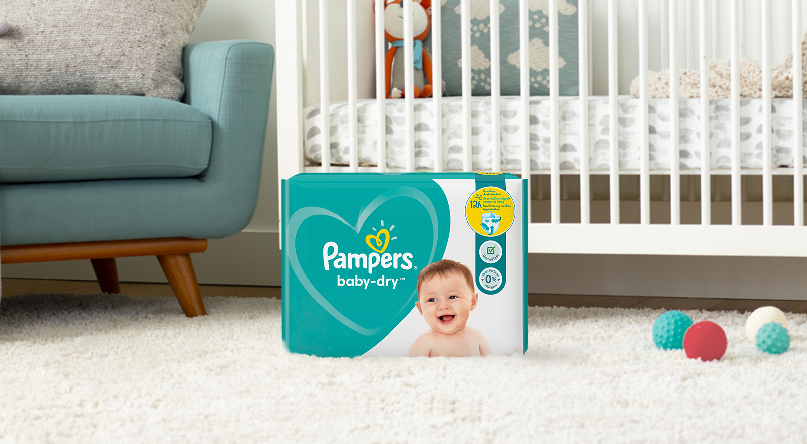 Couches Pampers Baby Dry