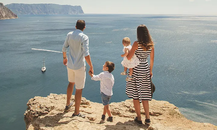 en voyage avec un enfant