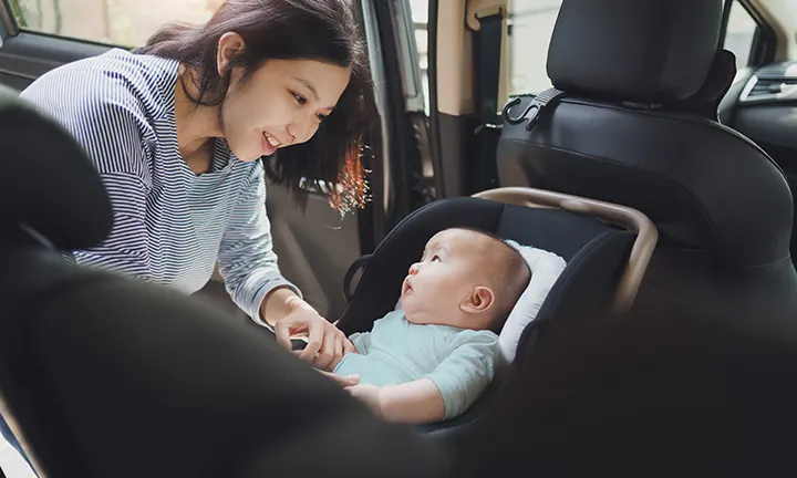 En avion avec bébé