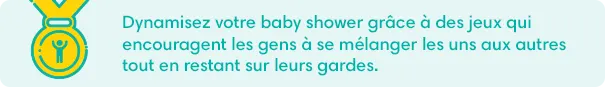 3. Jeux de baby shower pour mettre de l’animation