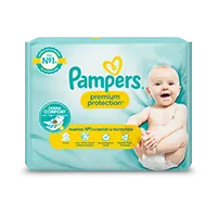 Couches Pampers Premium Care taille 0, 1.5-2.5kg, 30 pièces