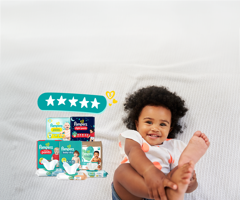 Donnez votre avis et tentez de gagner des couches et lingettes Pampers