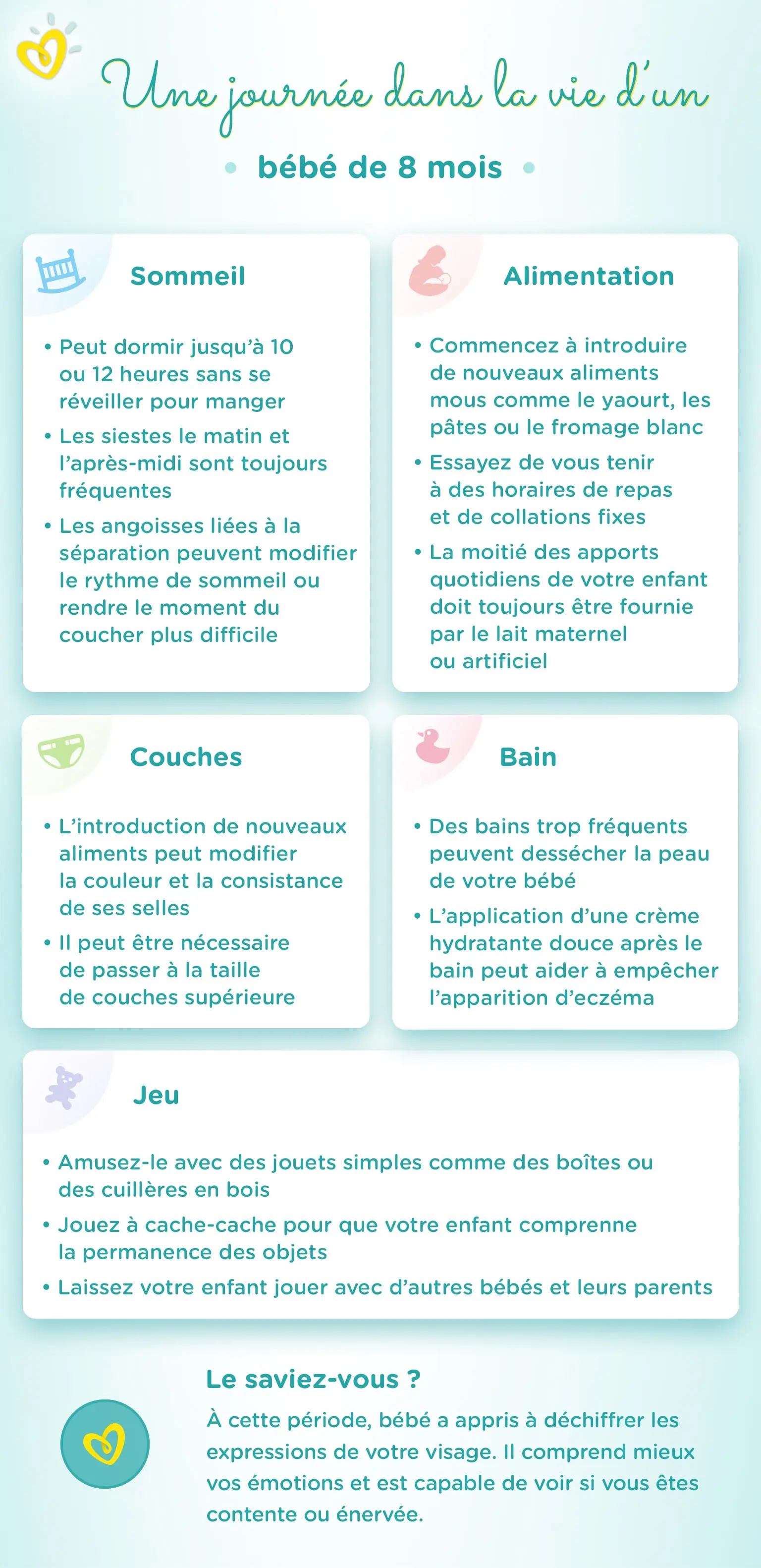 Bebe A 8 Mois Activite Developpement Pampers Fr